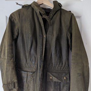 Barbour Women's Waxed Jacket Size 4 US